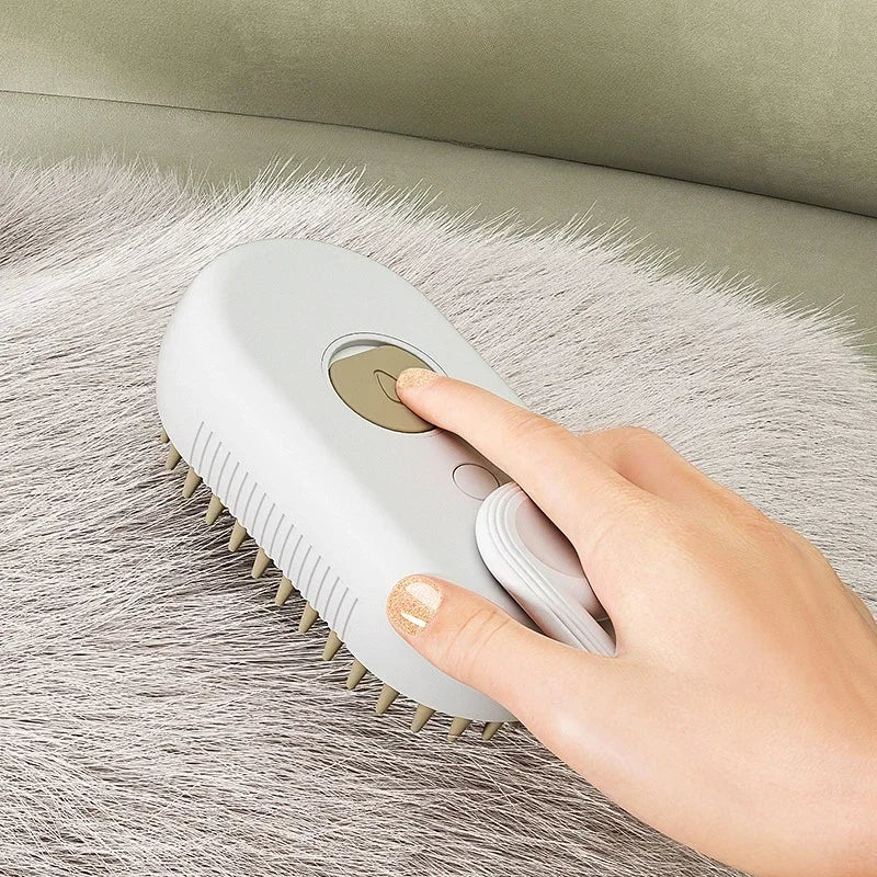 PurrfectFur Grooming And Massage Brush: Perfect For Your Furry Loved One!